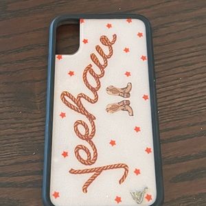 Wildflower iPhone XS case